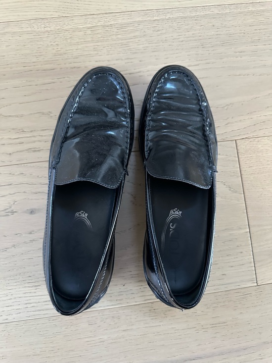 Tod's Shoes - Tod’s Winter Gommino Patent Leather Loafers Made in Italy